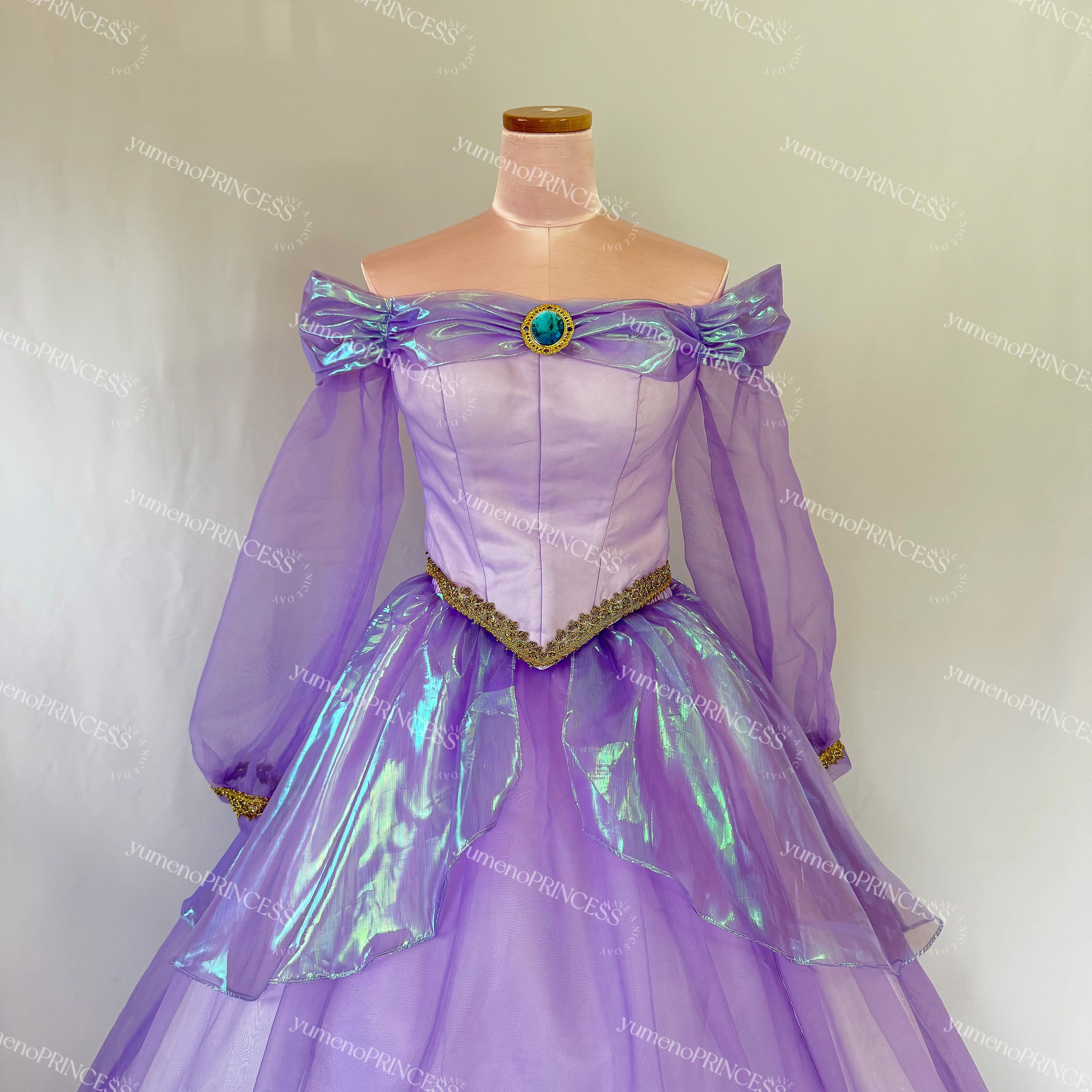 dハロ ジャスミン パープルドレス オーダーメイド衣装 | yumenoPRINCESS