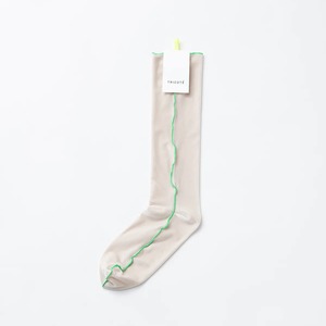 TRICOTÉ / 【23-25cm】MELLOW VELOR HIGH SOCKS TR23SO019