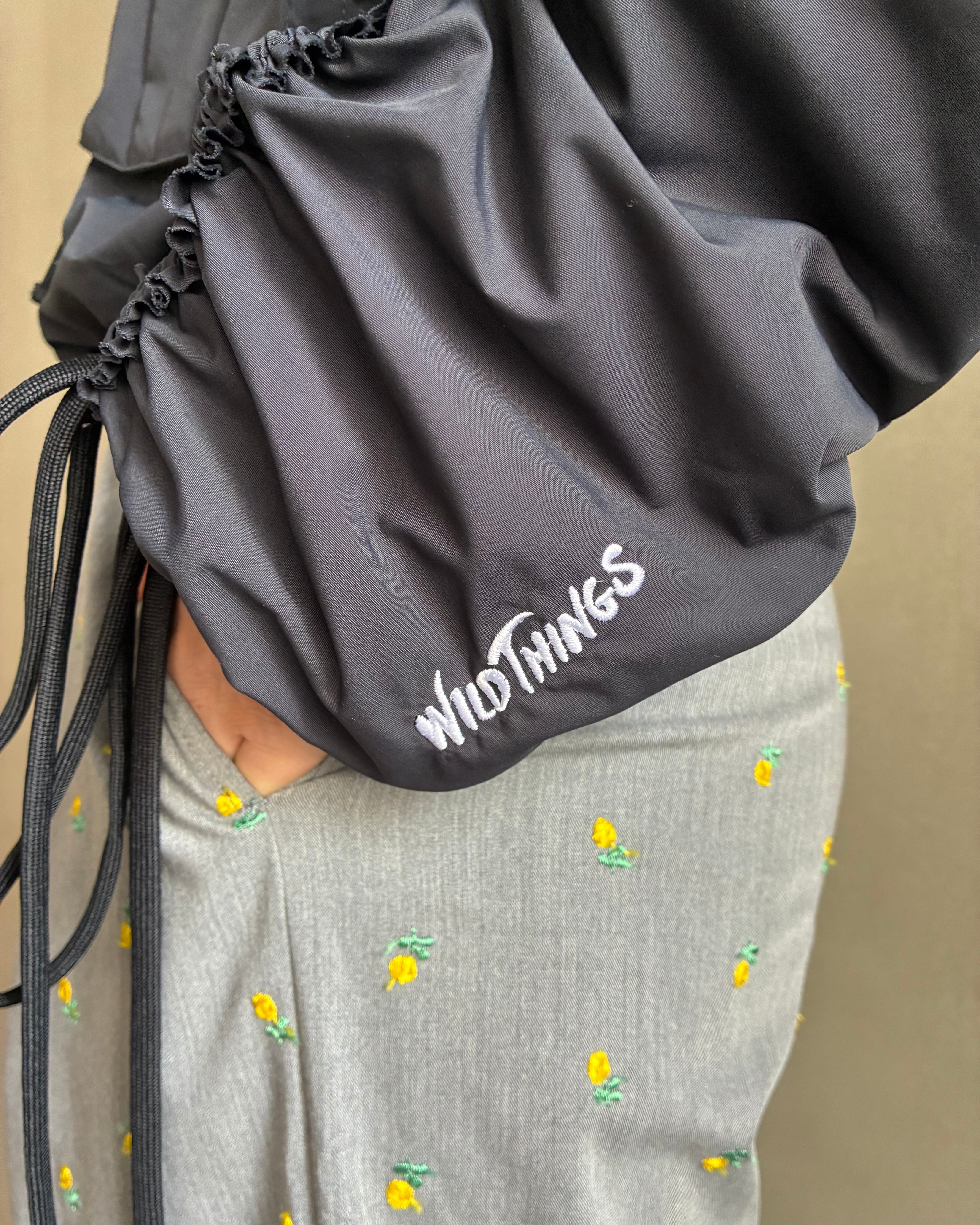 naoki tomizuka【naokitomizuka / WILD THINGS Gathered blouson