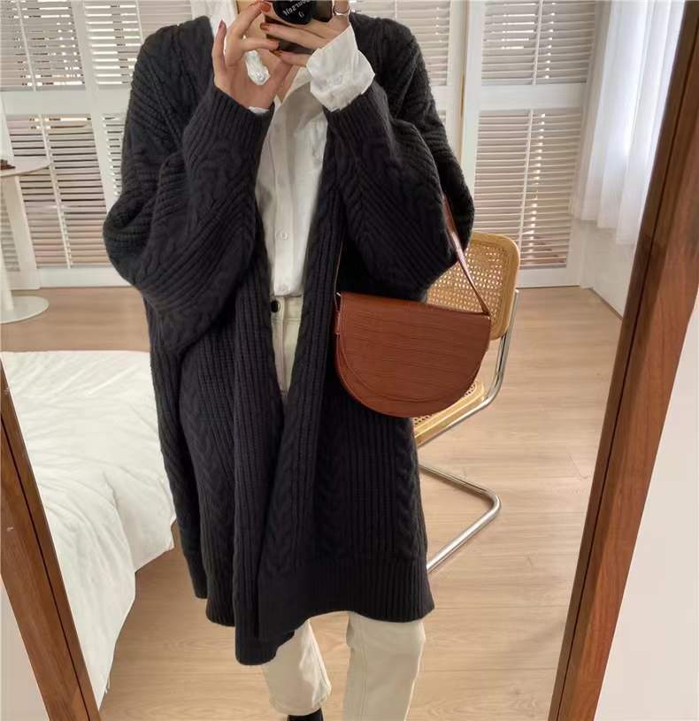 ざっくりロングカーディガン　AJ1079-1967