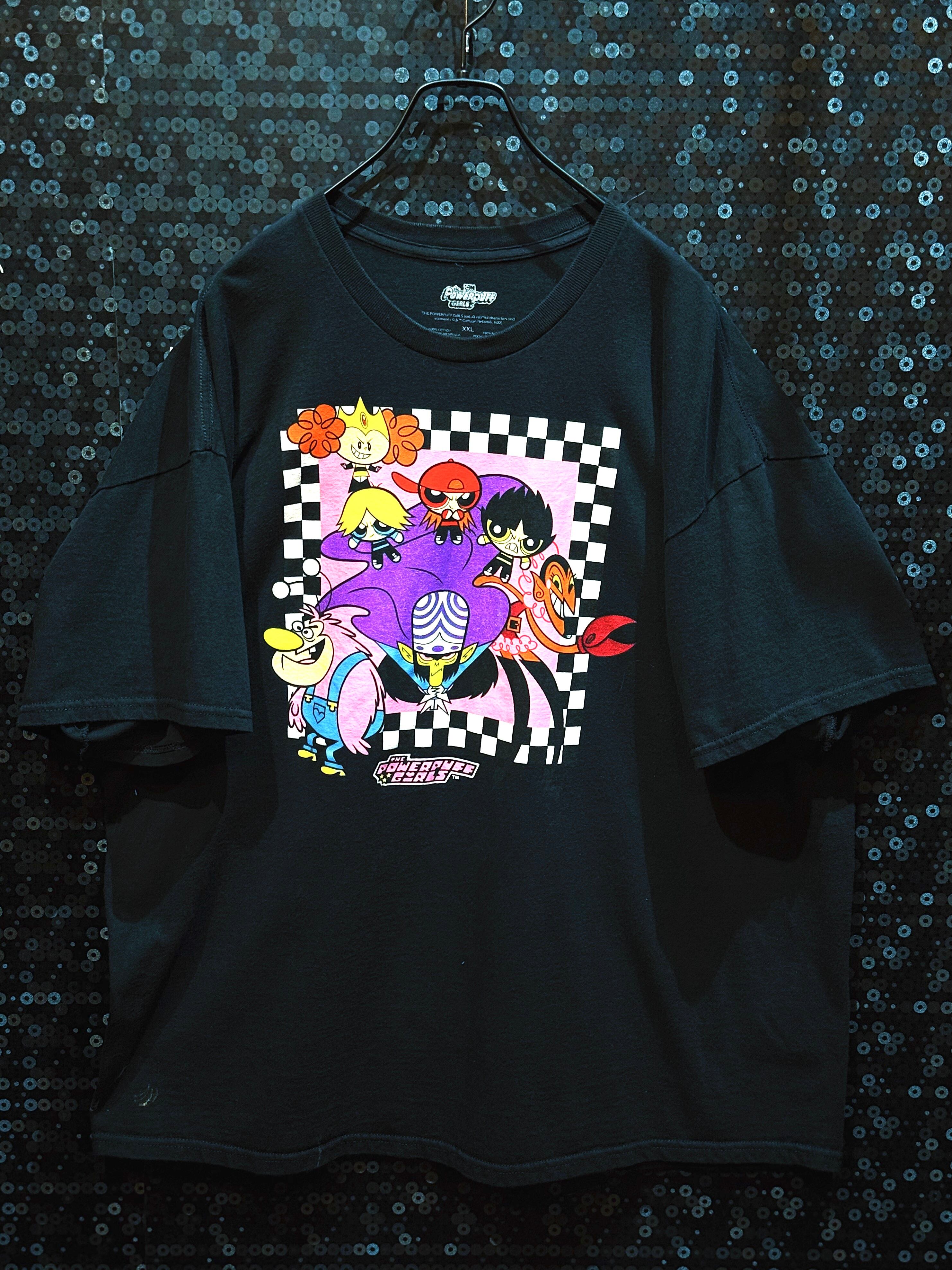 【ÆIEM】"The Powerpuff Girls"official vintage print T-shirt