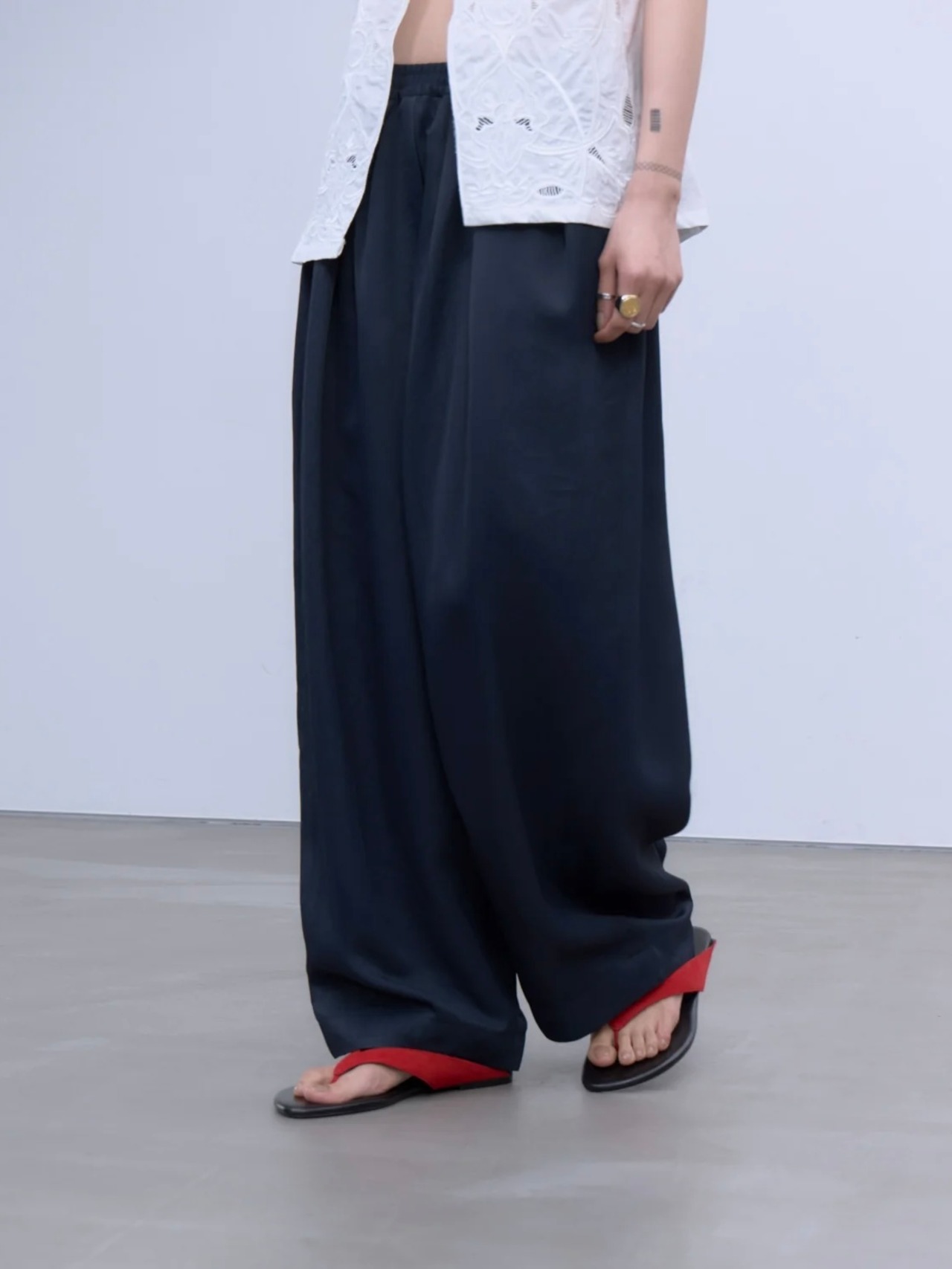 【26AW】THINGS THAT MATTER シングスザットマター / パンツ / ROUND SILHOUETTE PANTS　0586TM0538P - 8