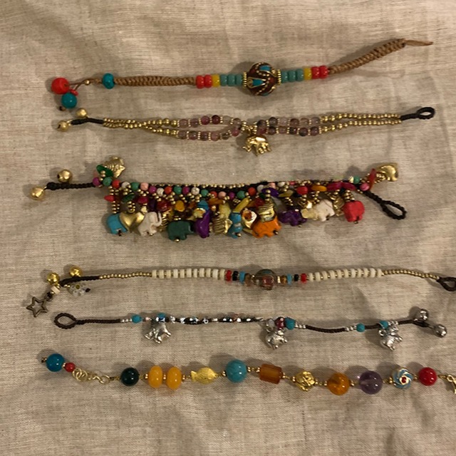 「予約販売」somedayifエキゾチックな編み込みブレスレット 8s