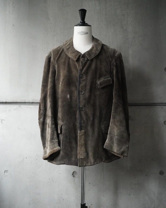 30s "ADOLPHE LAFONT” FRENCH WORK corduroy jacket