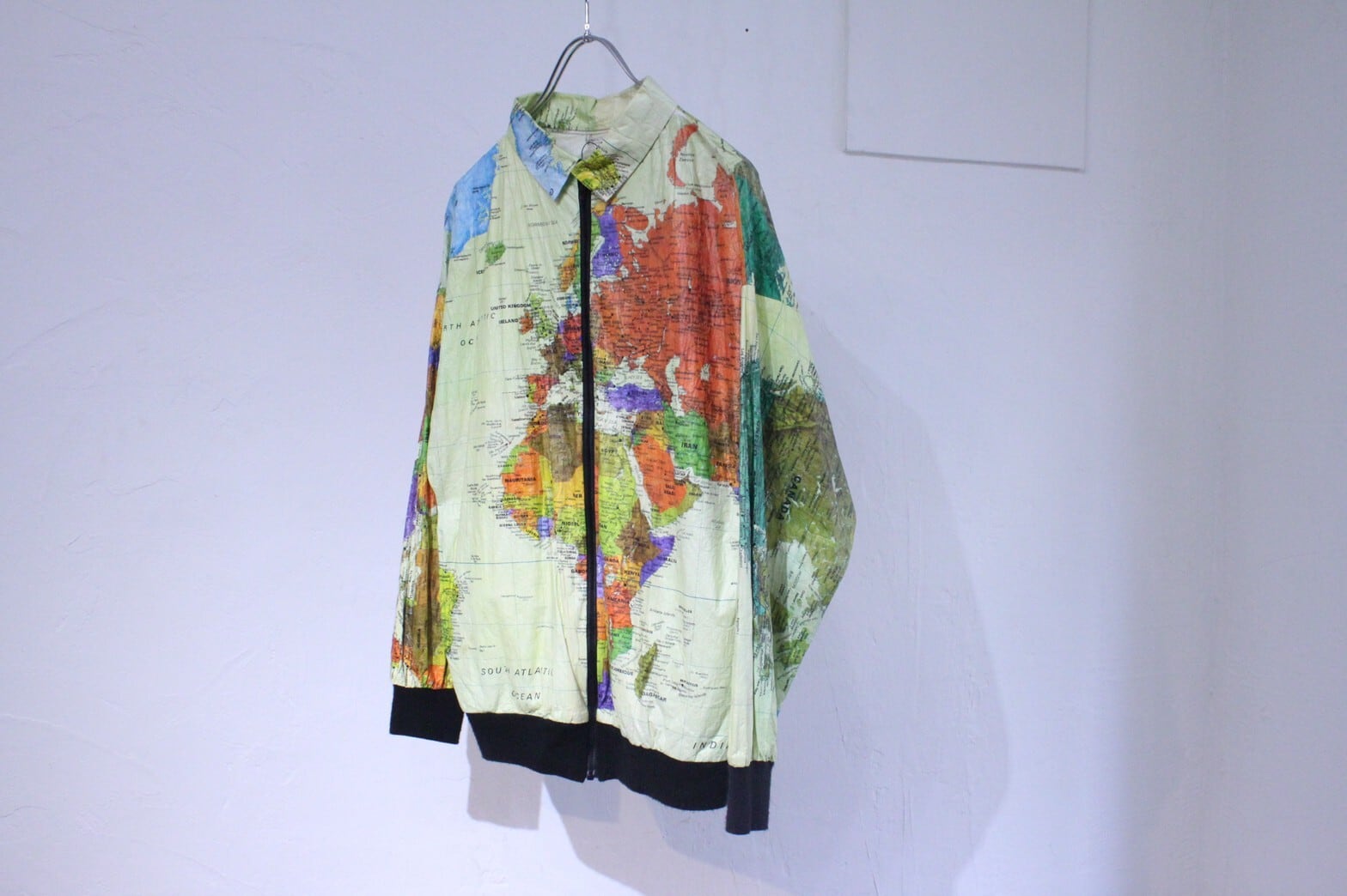 90s DUPONT "Tyvek" Paper Blouson 襟付 地球儀 USA製