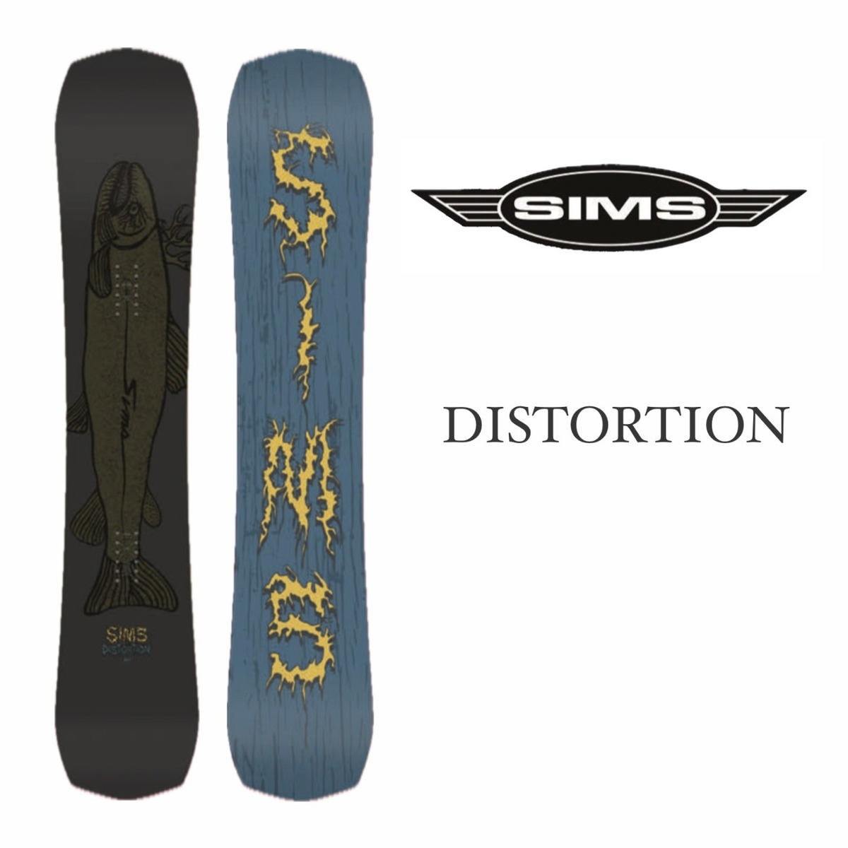24-25モデル . SIMS .『 DISTORTION 』 シムス . ディストーション  