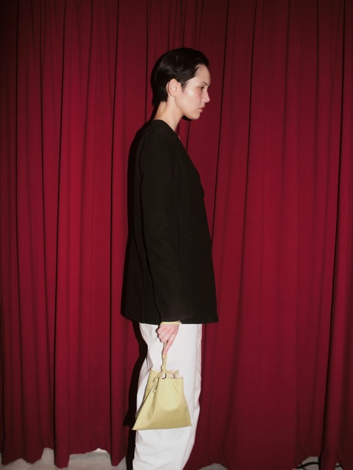 MARROW/MA-AC6107  FABRIC PILLOW MUSTARD