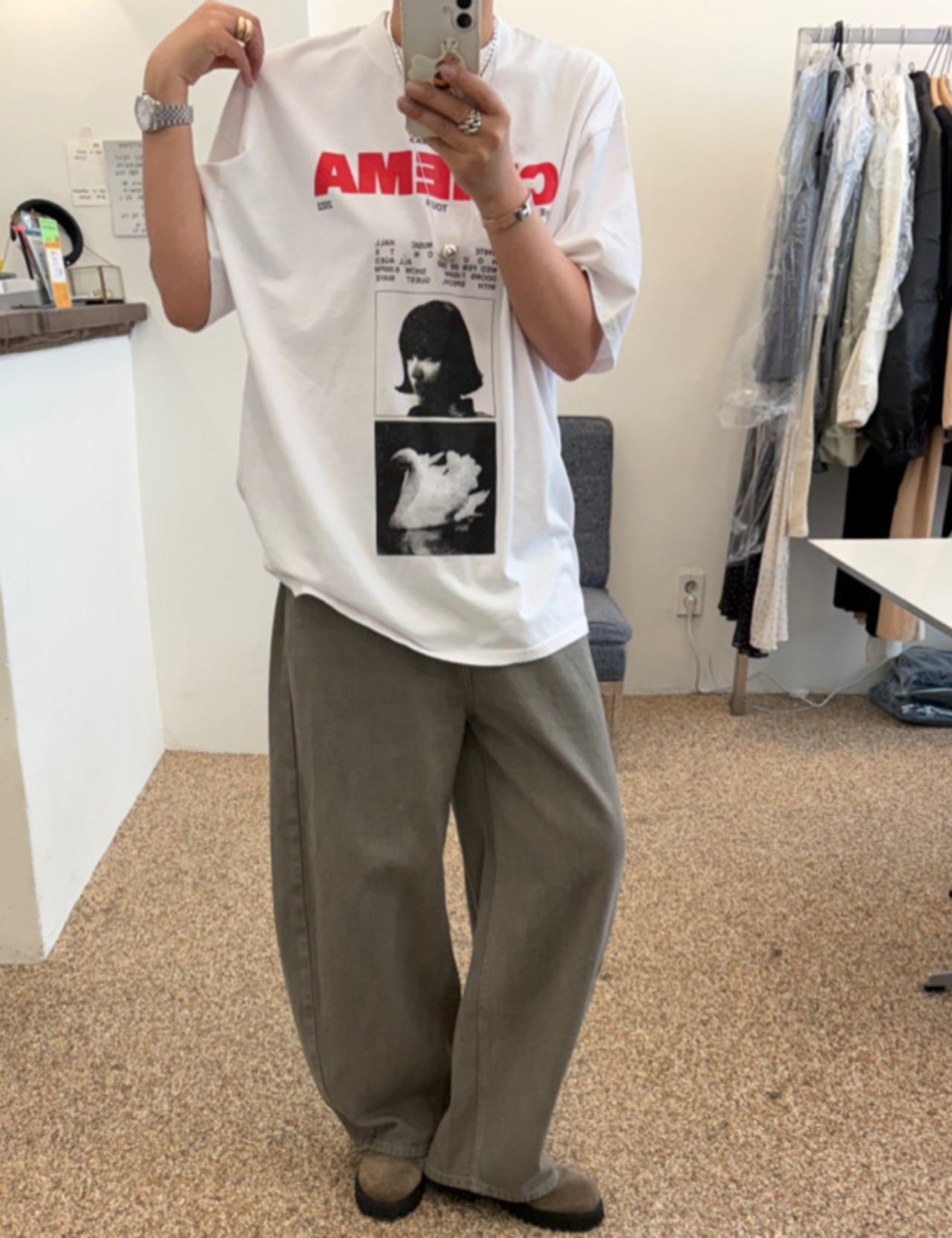 【新作5％OFF・3日間】Cinema  T-shirts_2colors