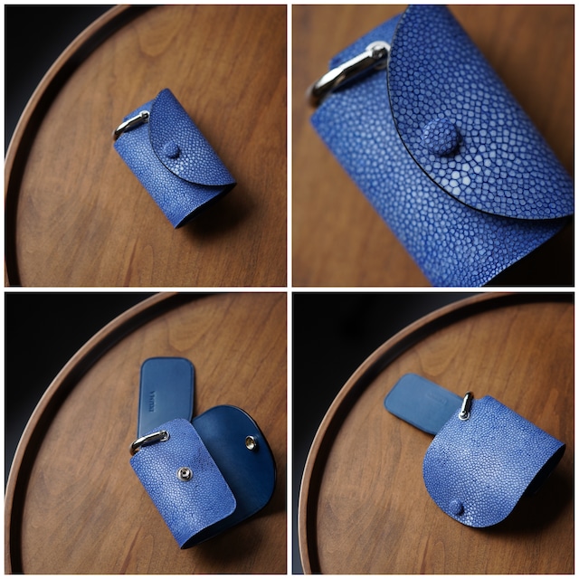 【即納品】エイ革、クロコダイル キーケース