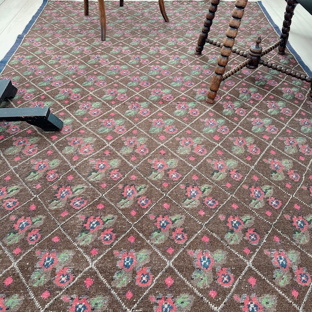 トルコ ヴィンテージラグ TR005 | イスパルタ | 145cm × 240cm