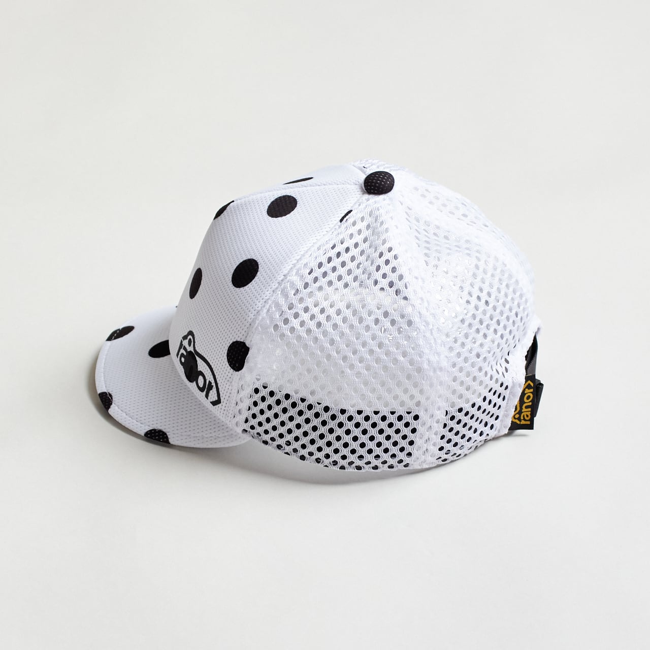ranor 限定cap ranor（ラナー）PATTERN MESH CAP - DOT BLACK ドットメッシュキャップ