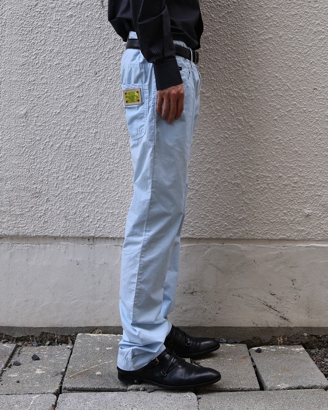 【DOLCE&GABBANA】coloring slim fit trousers