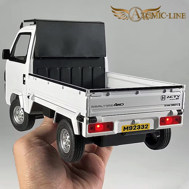 HONDA アクティ 4WD 1/18 ミニカー 全2色 ライト点灯 エンジンサウンド 合金モデル 模型 ジオラマ