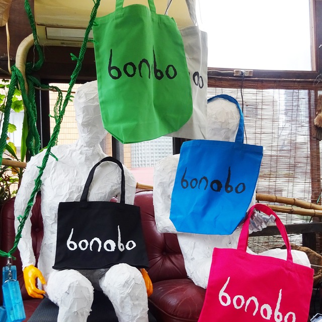[ BAG ] bonoboロゴトートバッグ ( LG / LM / TB / BK / HP )