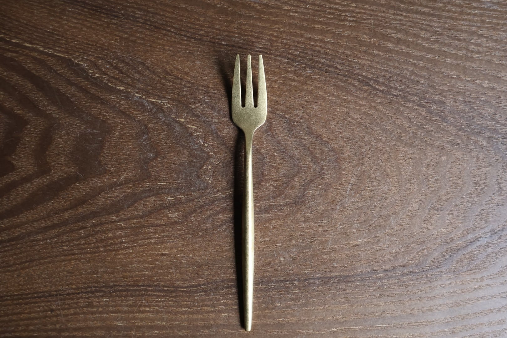 in bloom / インブルーム ステンレスカトラリー ティーフォーク マットゴールド