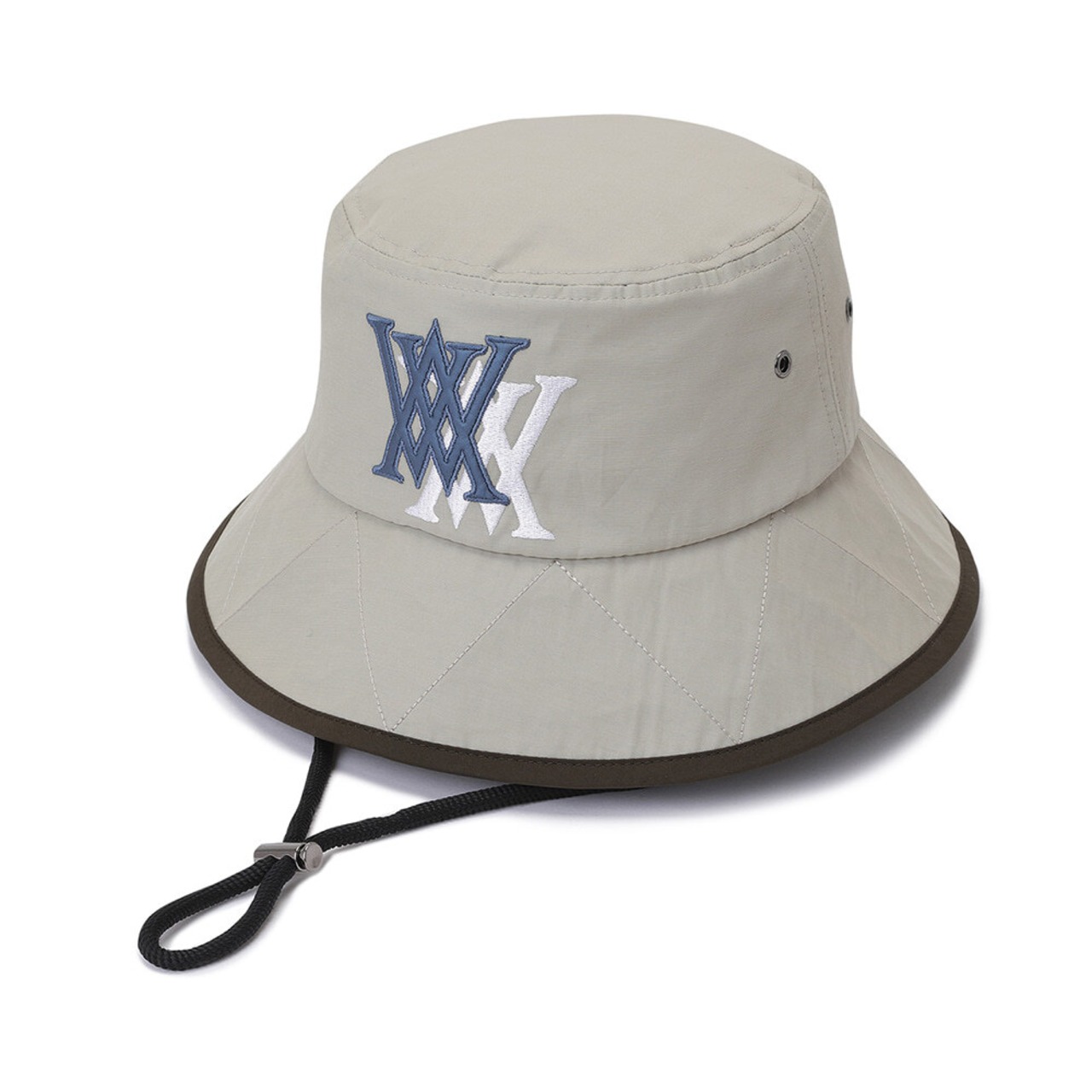 ANEW DOUBLE LOGO BUCKET HAT