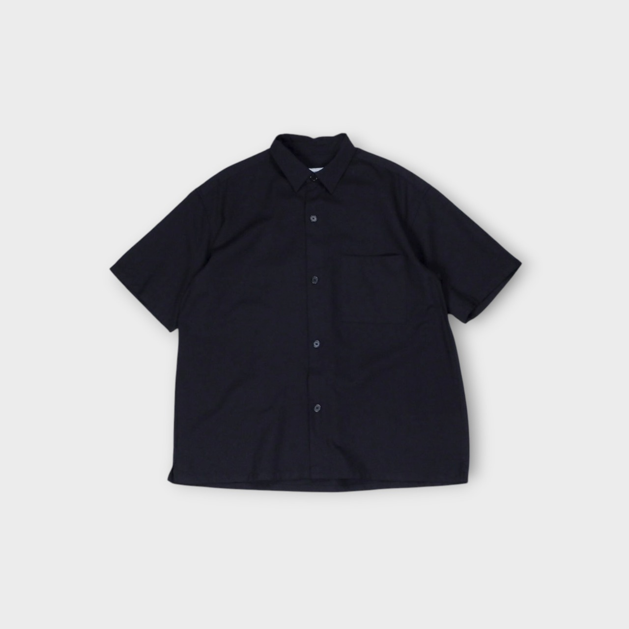 JOHN SMEDLEY【トロピカルウール半袖シャツ】