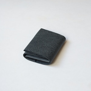 compact wallet / 三つ折り財布 - bk - nebbia