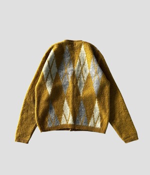 -McGREGOR- Vintage 60s M Mohair Cardigan made in USA