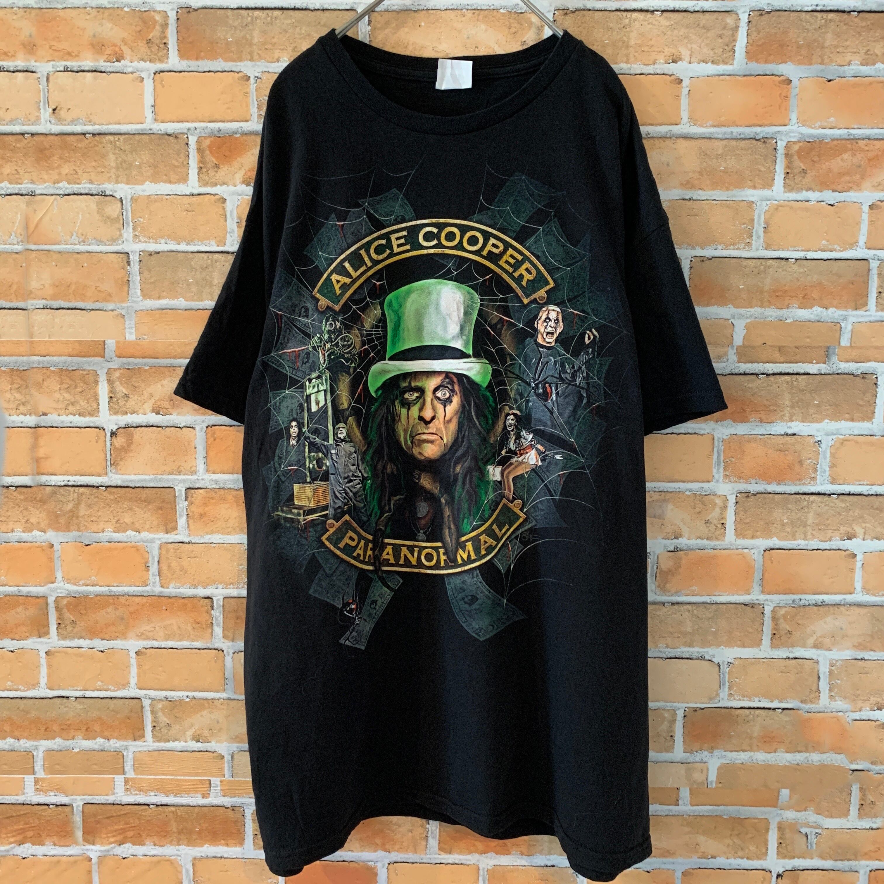 高い品質高い品質ALICE COOPER 80s ツアー バンドTシャツ USA製 Hanes
