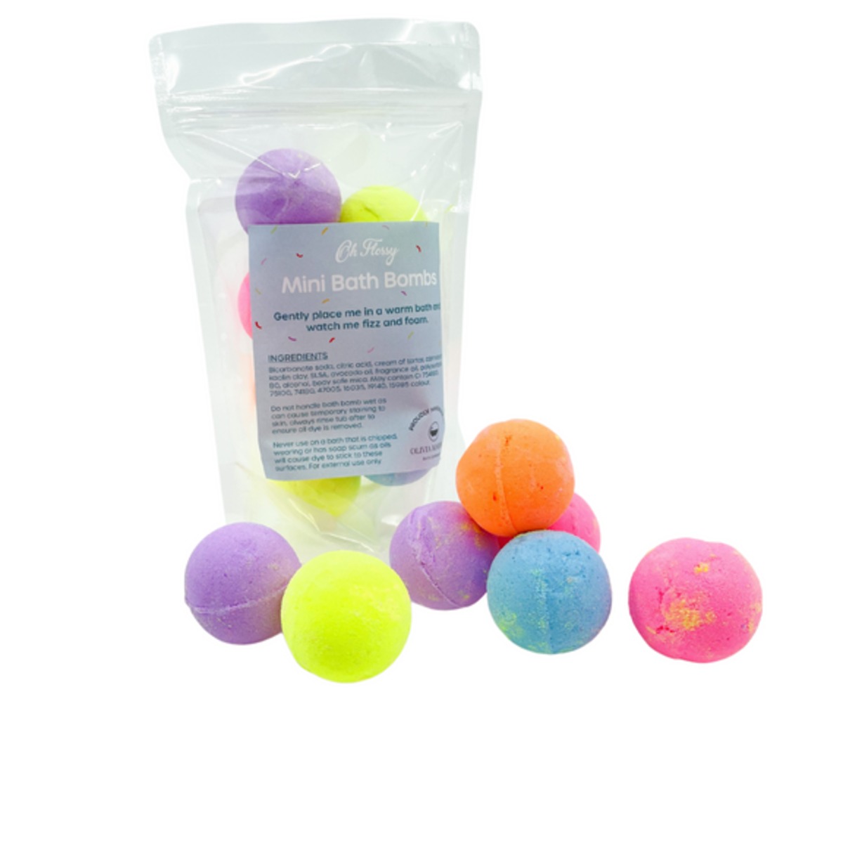 旧商品 ohflossy mini bath bombs 入浴剤 バスボム バスボール Mimi style