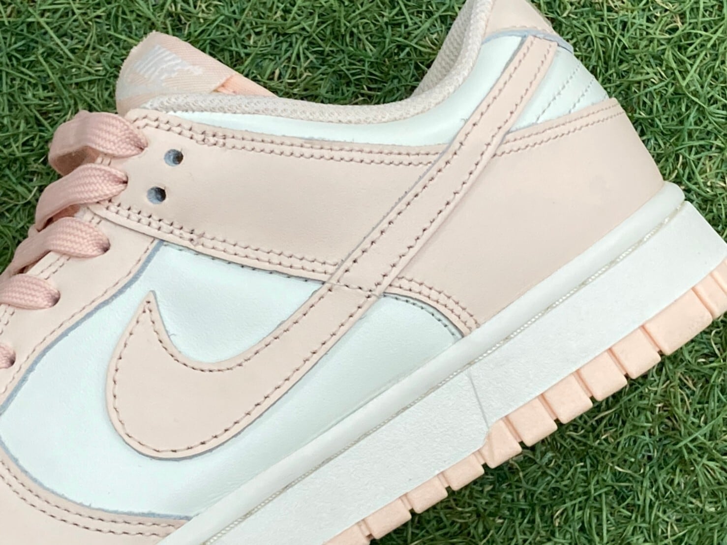 NIKE W DUNK LOW ORANGE PEARL DD1503-102 24.5cm 18559 | BRAND  