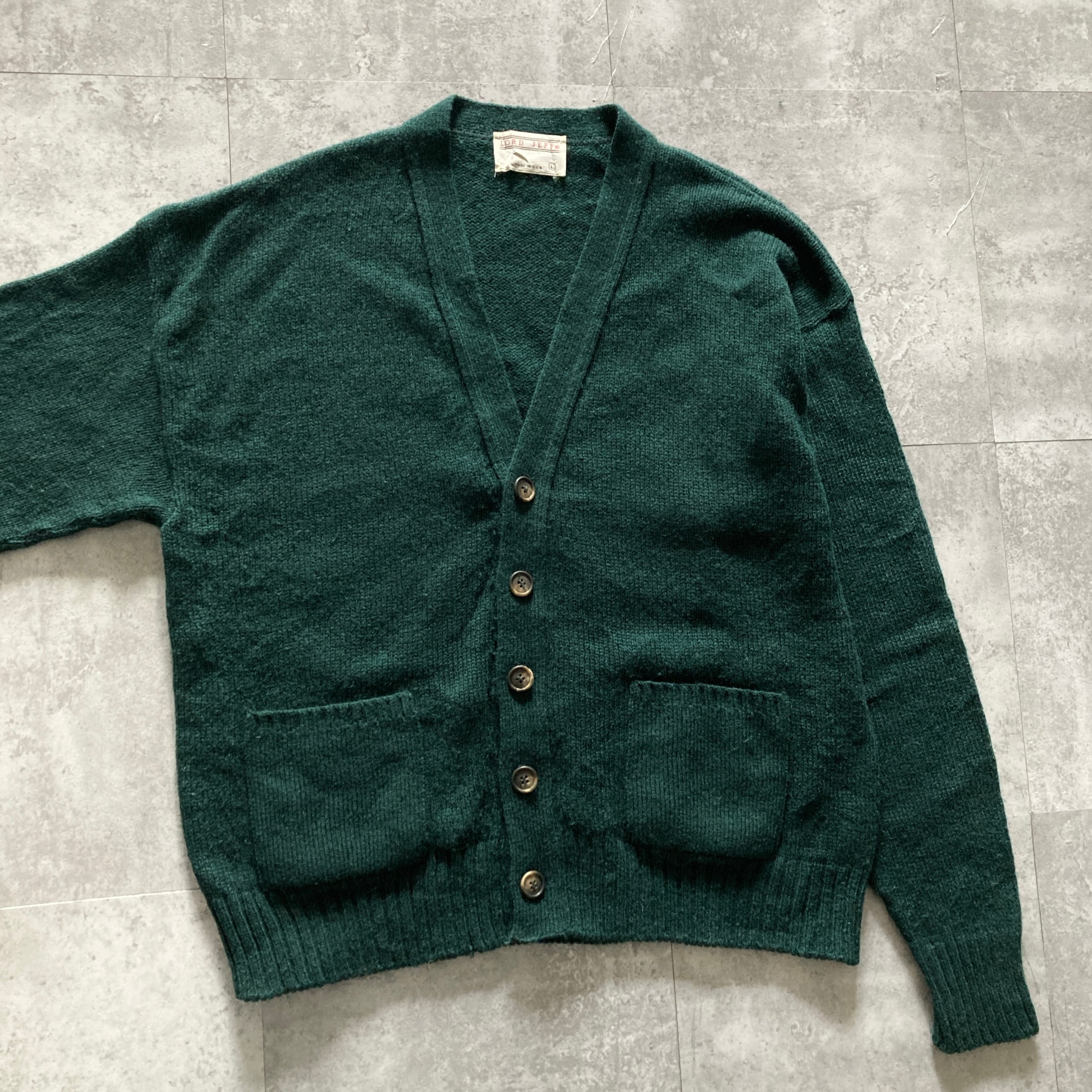 Size.L】80s LORD JEFF ロードジェフ USA製 アメリカ製 ウール