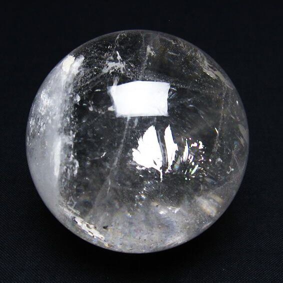 水晶丸玉 2kg スフィア