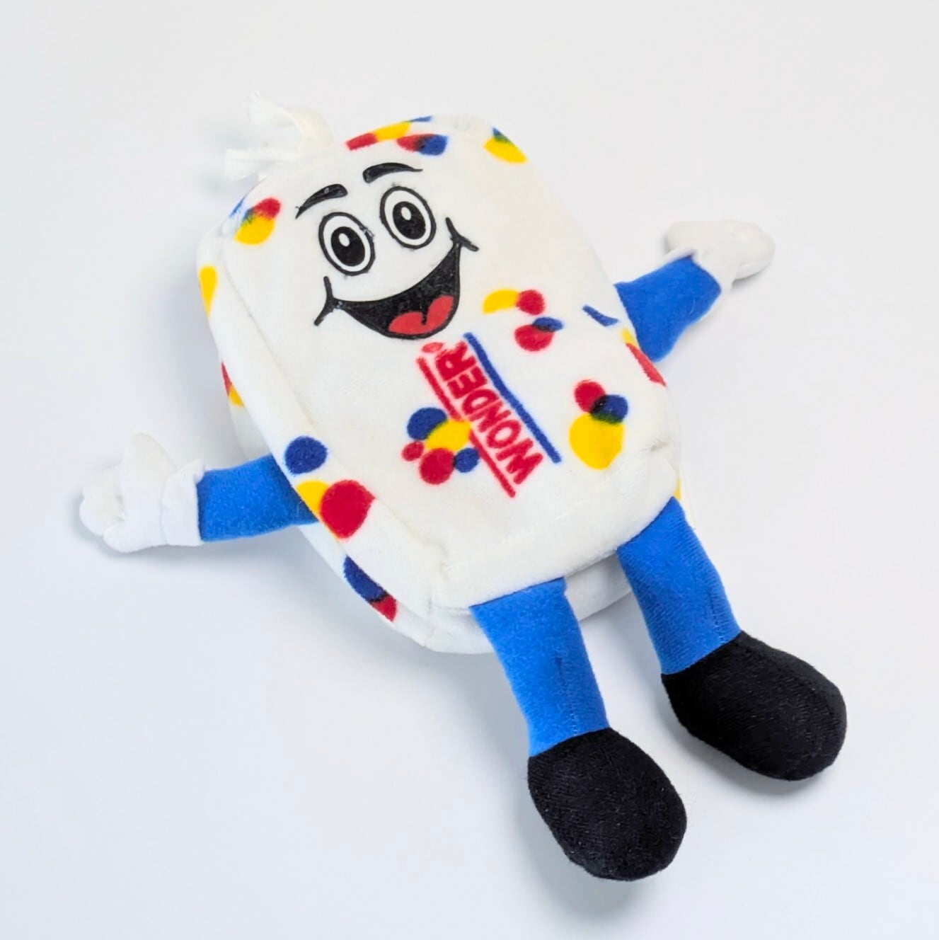 ☆ VINTAGE 1999 ☆【 Wonder Bread ( ワンダーブレッド ) 】Snackin Friends『 フレディ・ザ・フレッシュガイ 』ビーンぬいぐるみ / プラッシュ plush〚アメリカン雑貨 アメトイ〛
