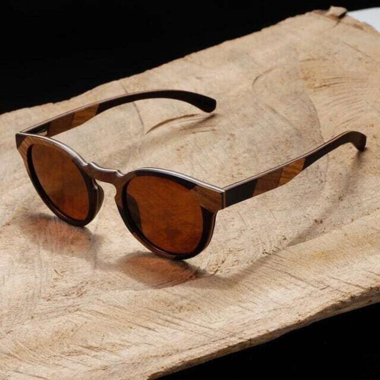 Multiple Wooden Stitching Sunglasses / マルチ ウッド ステッチ サングラス