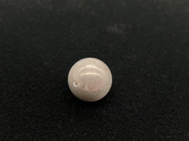 ハンドメイドビーズ素材（シルバーサンムーンストーン）