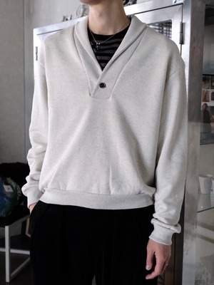 【SOSHIOTSUKI】SHAWL COLLAR SWEATER