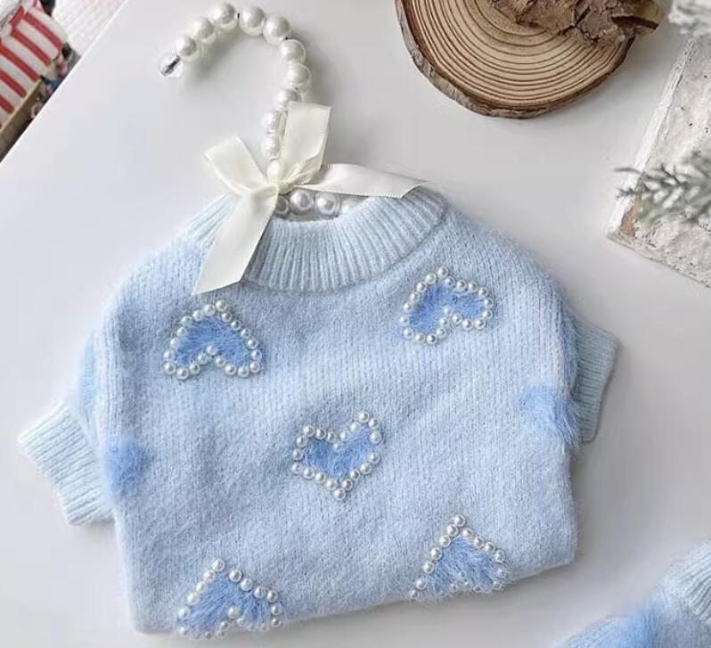 おすすめ☞《予約》1102505 ハートパールセーター