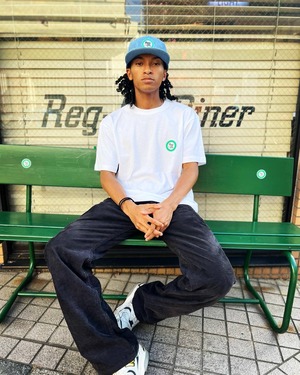 【Tシャツ】 　RegOnロゴT-shirt　WHITE