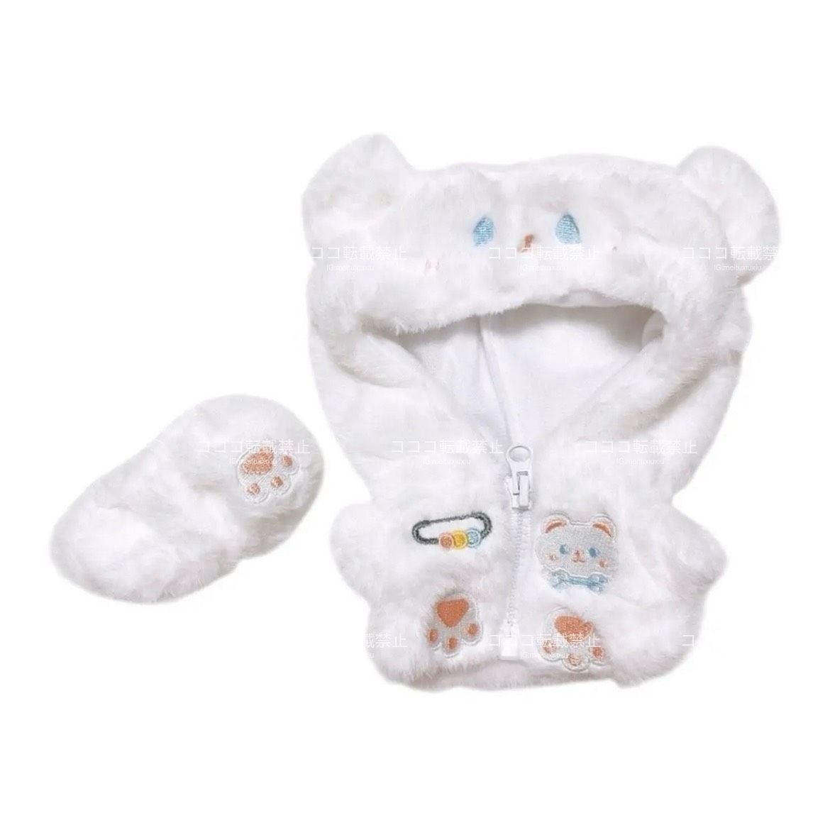 20cmぬい服】 かわいい くま うさぎ 着ぐるみ ぬいぐるみ用 服 着せ