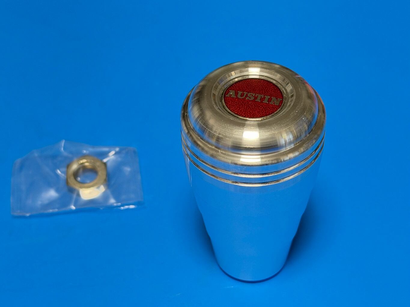 アルミ マニュアル用 シフトノブ 日本製 高品質 各種 B.S.タイプ AUSTIN赤