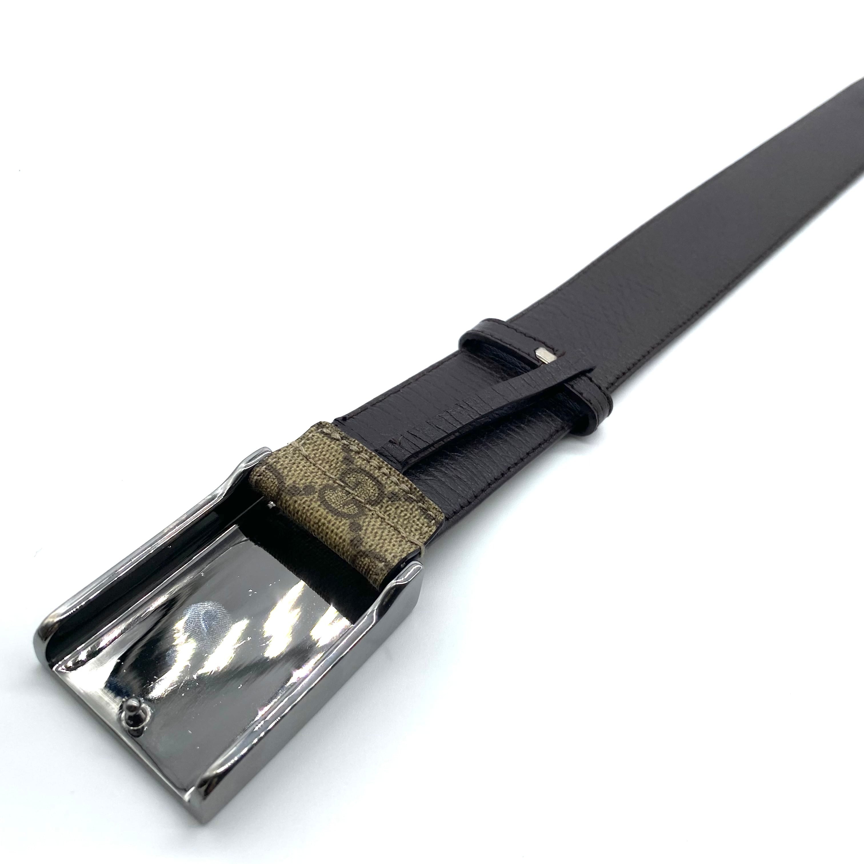 Vintage Gucci GG Supreme Belt 114990 80/32 / ヴィンテージ グッチ