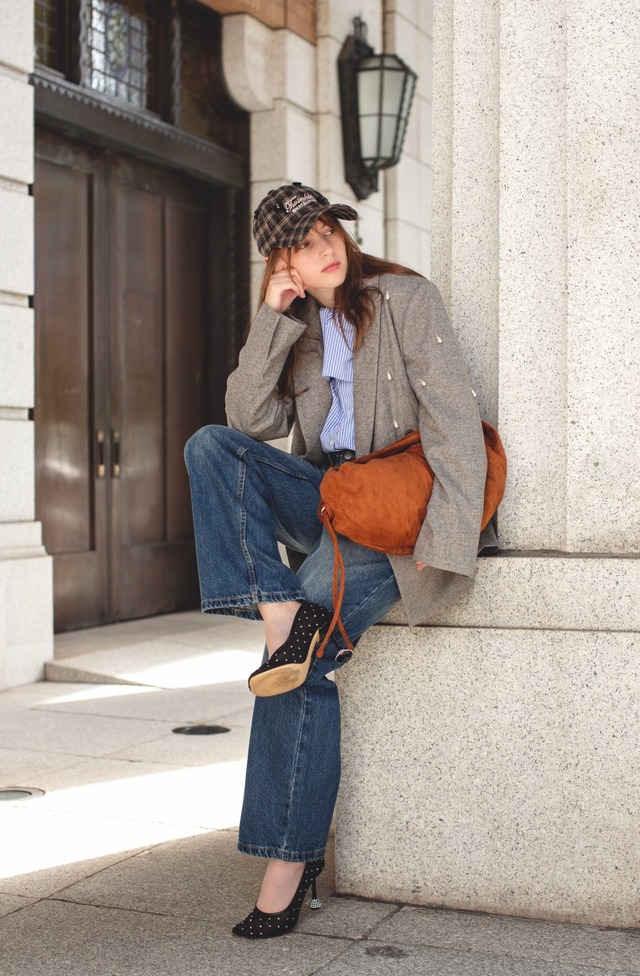 （original)パール付きバックスリットジャケット