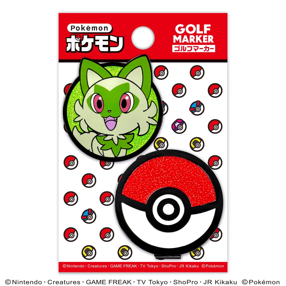 ポケットモンスター ゴルフマーカーBIGサイズ（ニャオハ