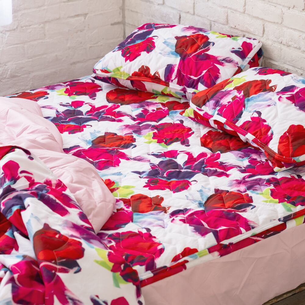 新品】DAILIC シングル ベッドパッド レインボー