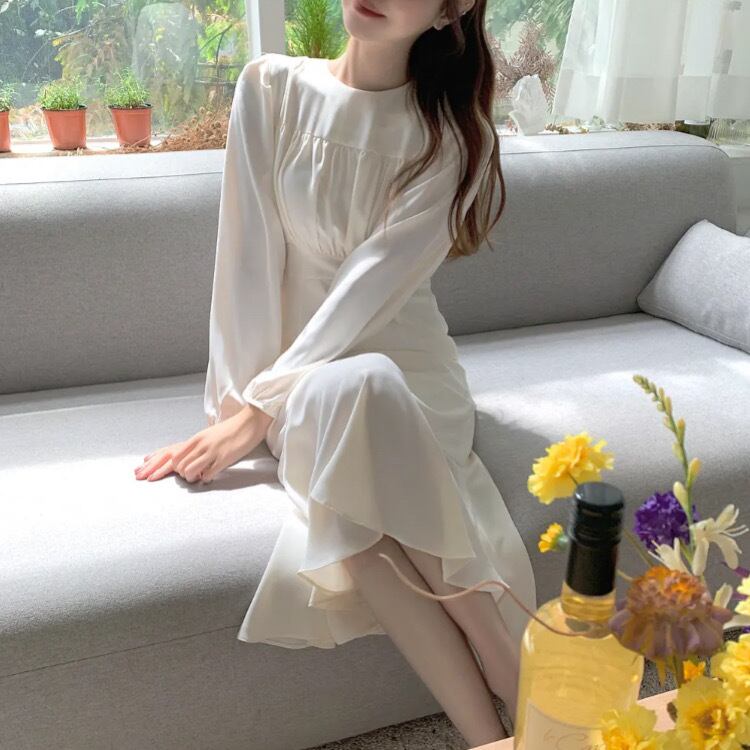 レースアップツーピース見えワンピース31125