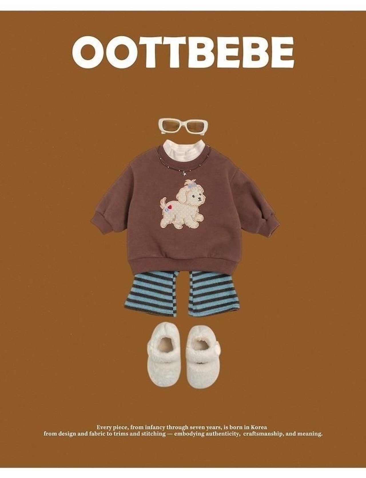 韓国子供服 / 26winter / oottbebe / パピートレーナー / ベビー&キッズ / 冬服 *XS~XL*