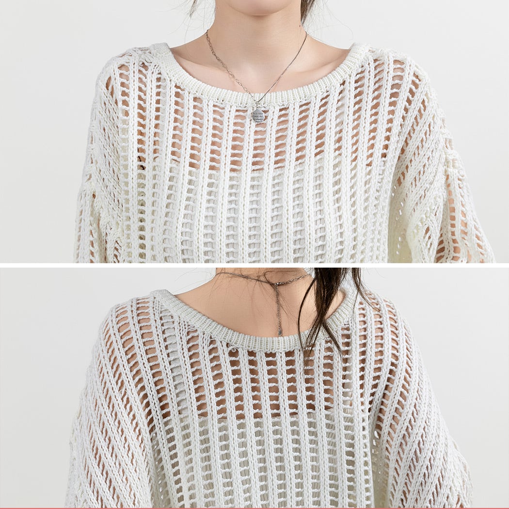 ニット♡...*゜ original] アシンメトリーオフショルニット(5color) | ファッション
