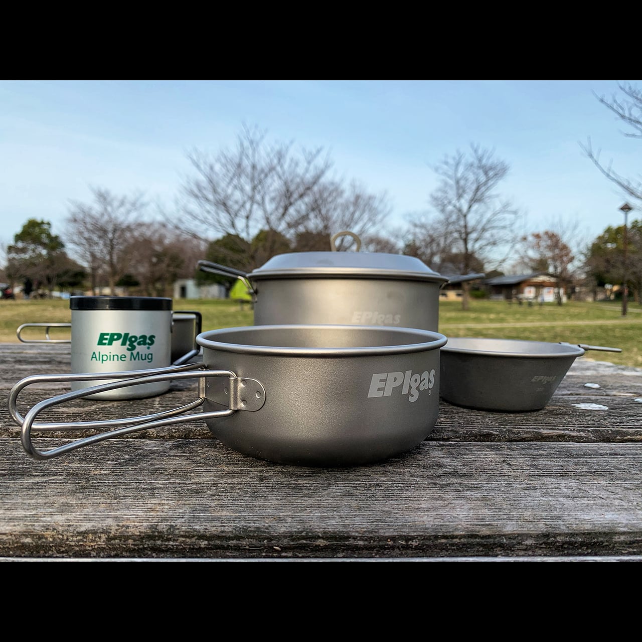チタン3点食器セット | EPIgas Official Online Shop | EPIgas公式