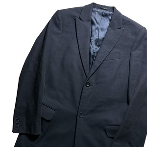 ALEXANDER McQUEEN herringbone wool chesterfield coat