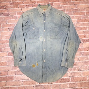 1950s COAST-WIDE CHAMBRAY SHIRT "JUNK"