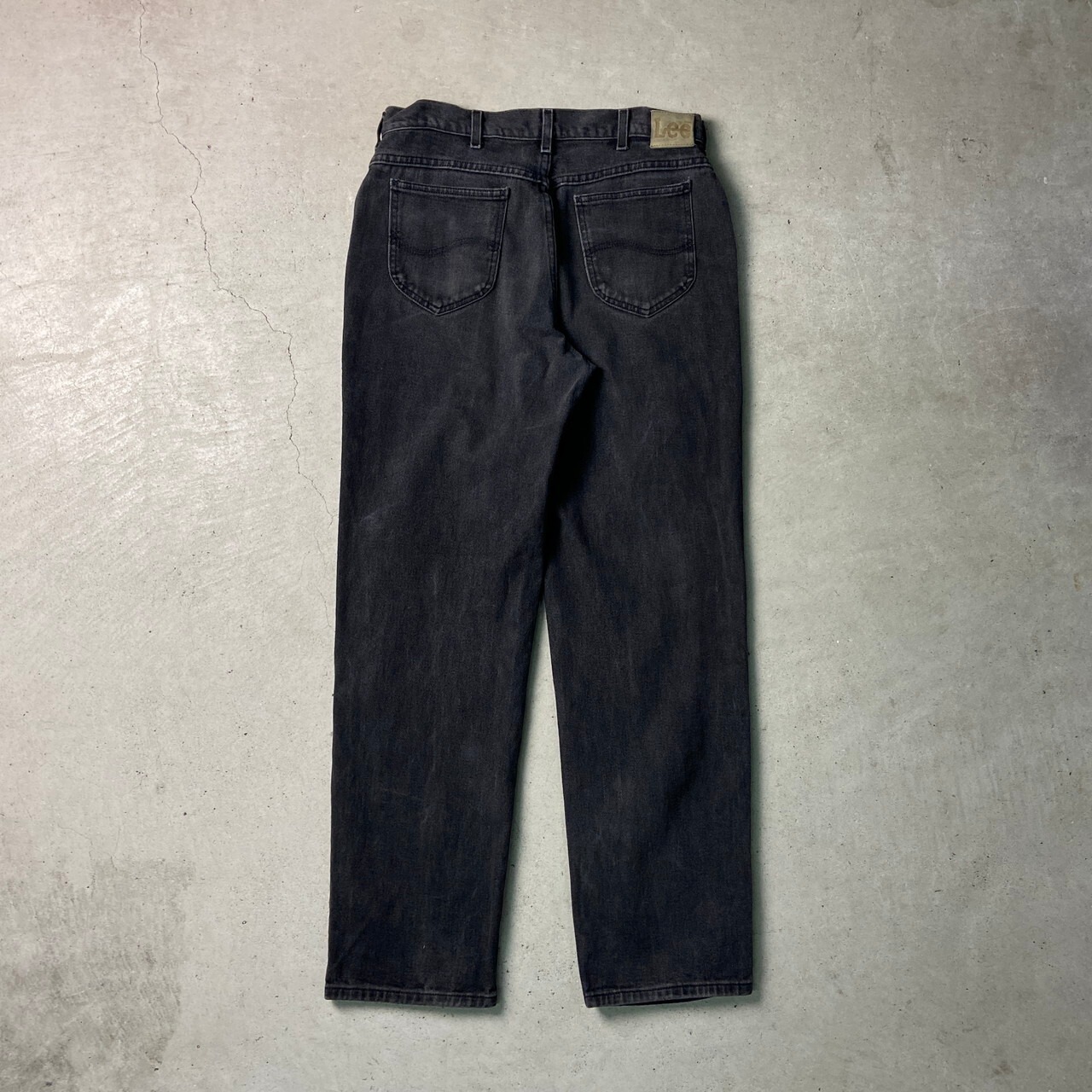 00年代 Lee リー ブラックデニムパンツ メンズW33相当 古着 00s 