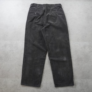 90s POLO COUNTRY corduroy pants 墨黒 W34L30 古着