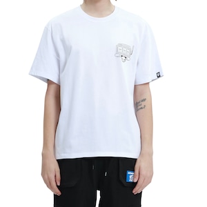 送料無料 【HIPANDA ハイパンダ】メンズ BROプリント Tシャツ MEN'S BRO PRINT SHORT SLEEVED T-SHIRT / WHITE・BLACK