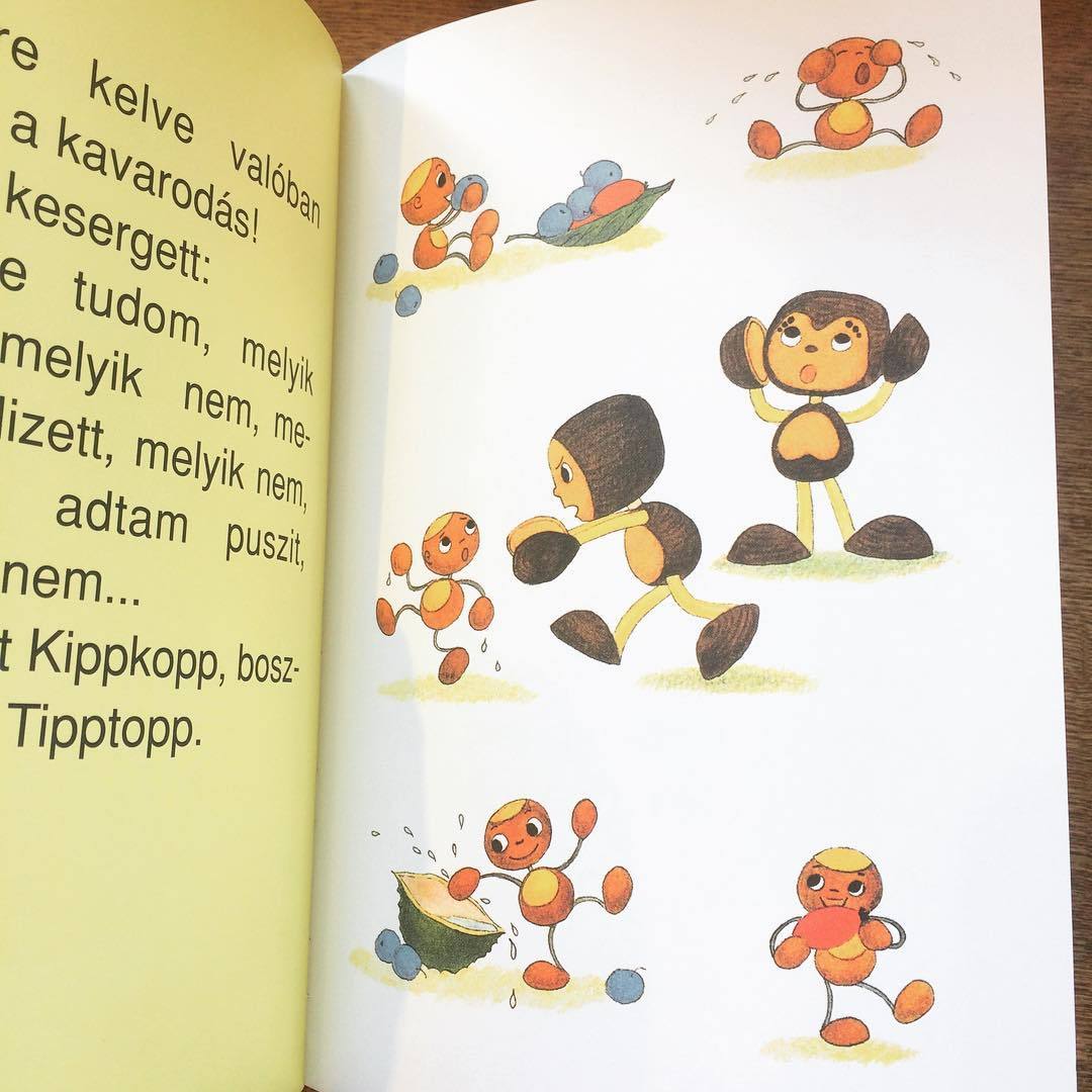 東欧ハンガリー絵本「キップコップのこどもたち／マレーク・ベロニカ」 - 画像2